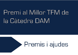 La Cátedra DAM resuelve su Premio al Mejor Trabajo Final de Máster (TFM) relacionado con la gestión integral y la recuperación de recursos del agua residual